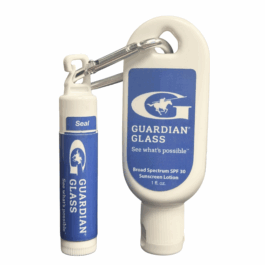 1 oz. SPF30 Sunscreen Lotion with Carabiner and SPF15 Lip Balm